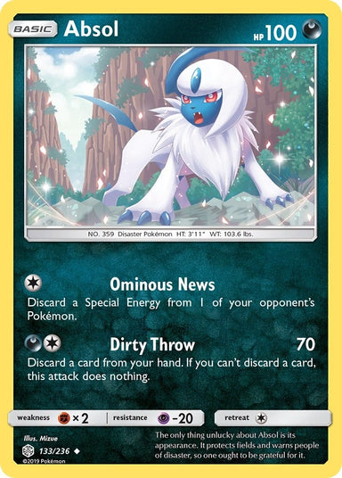 Image for Absol (133/236) (SM - Cosmic Eclipse) - Pokemon