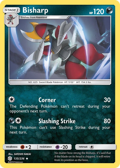 Image for Bisharp (135/236) (SM - Cosmic Eclipse) - Pokemon