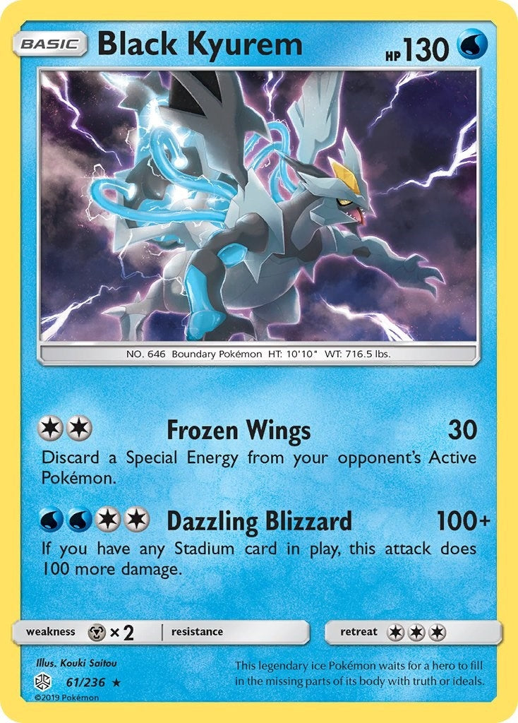 Image for Black Kyurem (61/236) (SM - Cosmic Eclipse) - Pokemon