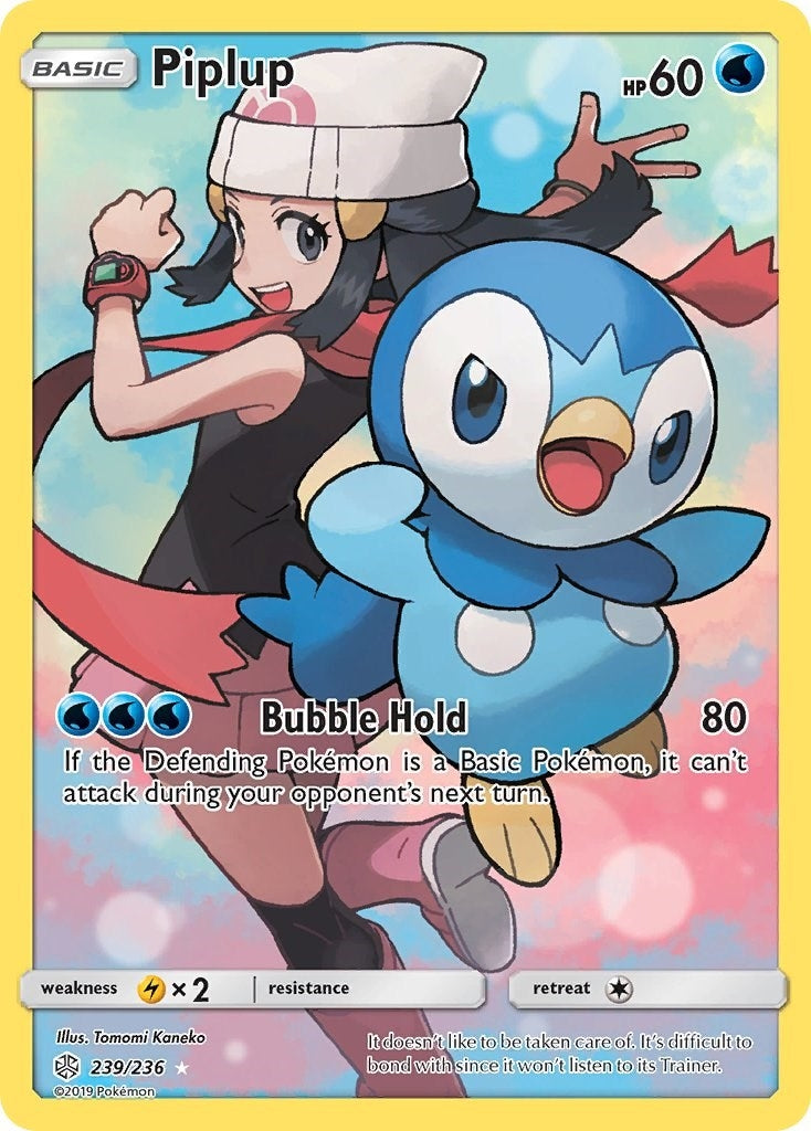 Image for Piplup (Secret) (239/236) (SM - Cosmic Eclipse) - Pokemon