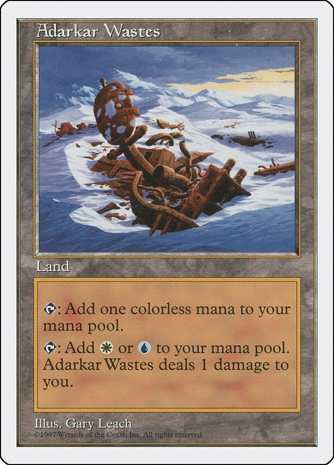 Image for Adarkar Wastes (Fifth Edition) (5ED) - Magic: The Gathering