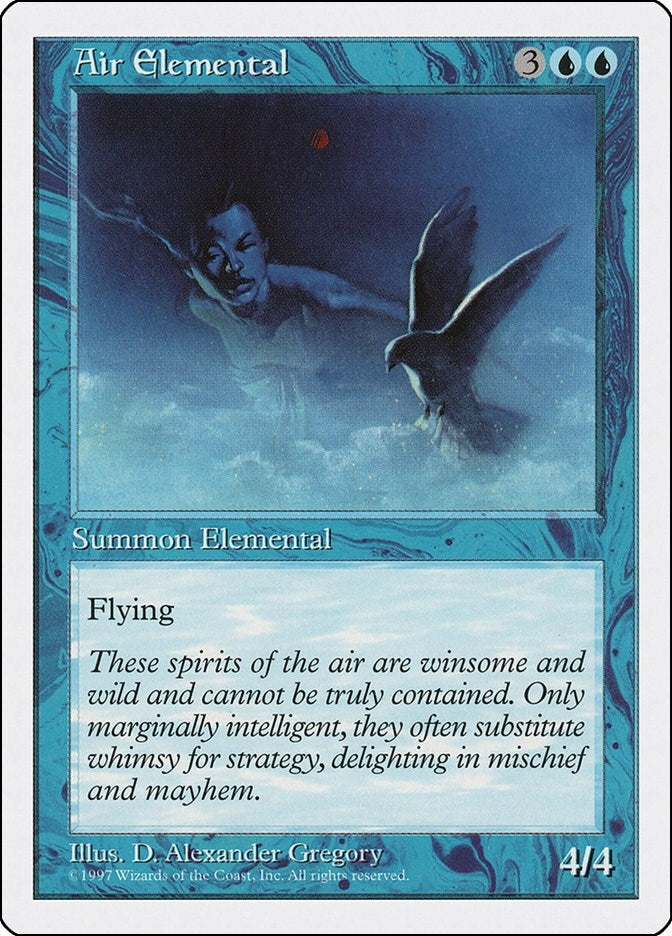 Image for Air Elemental (Fifth Edition) (5ED) - Magic: The Gathering