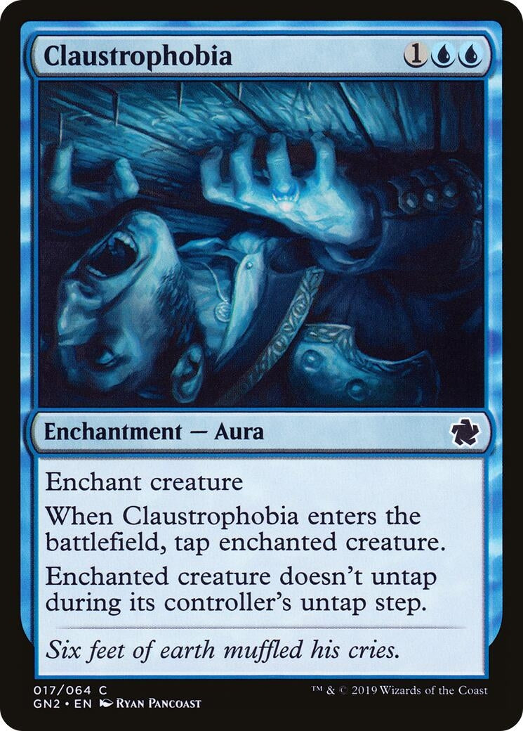 Image for Claustrophobia (17) (Magic Game Night 2019) (GN2) - Magic: The Gathering