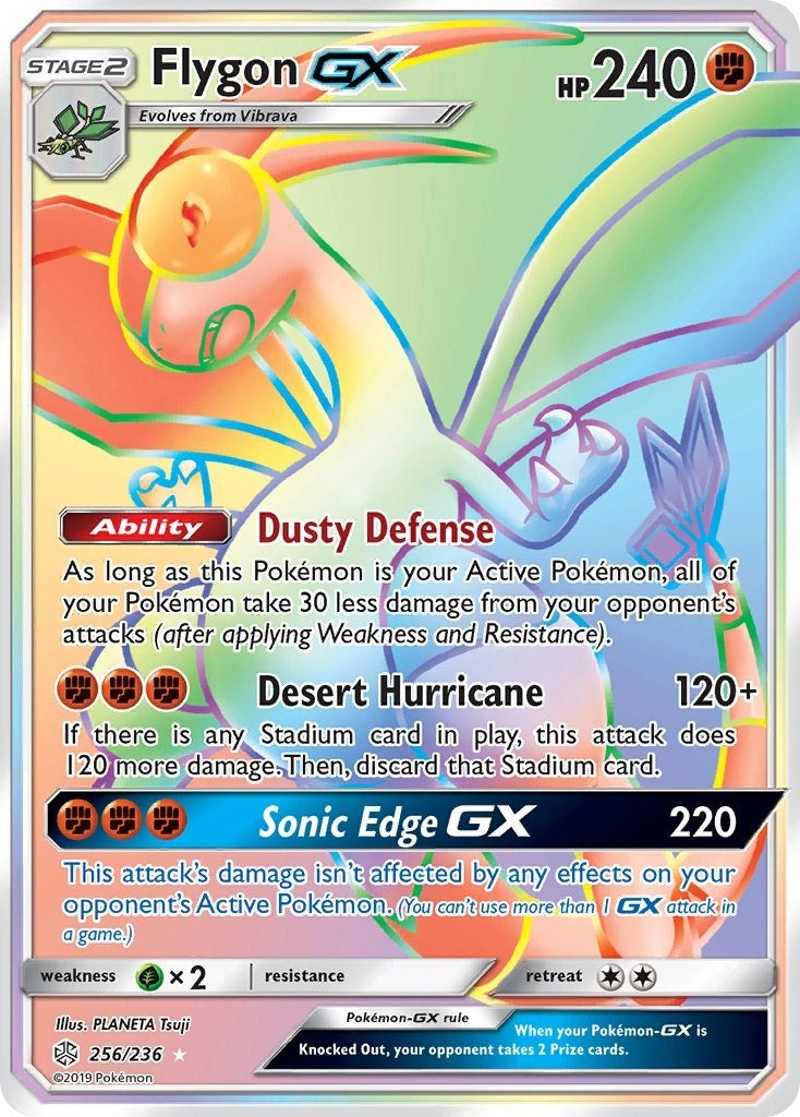 Flygon GX (Secret) (256/236) (SM - Cosmic Eclipse)