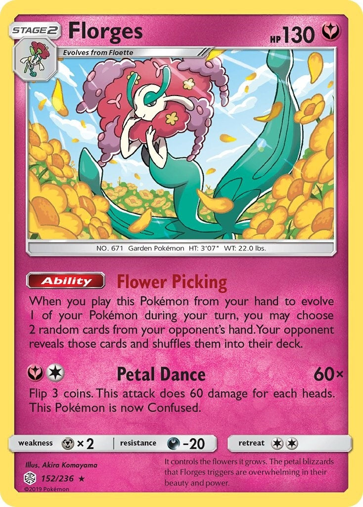 Florges (152/236) (SM - Cosmic Eclipse)