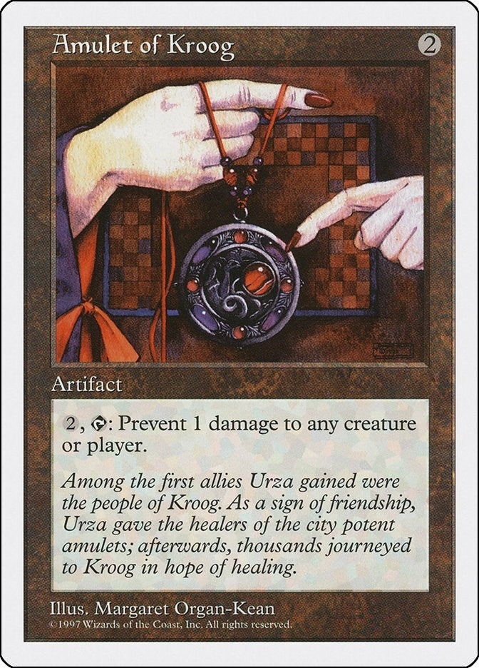 Image for Amulet of Kroog (Fifth Edition) (5ED) - Magic: The Gathering