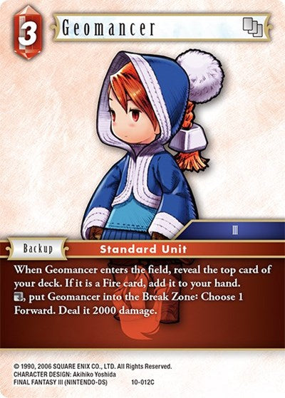 Geomancer (Refia) 10-012C