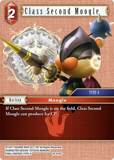 Class Second Moogle 10-016C