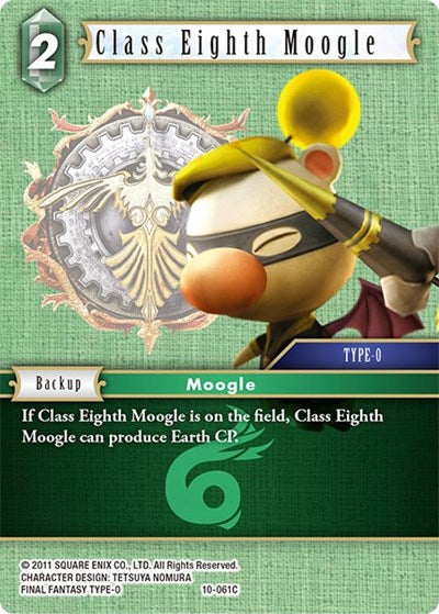 Class Eighth Moogle 10-061C