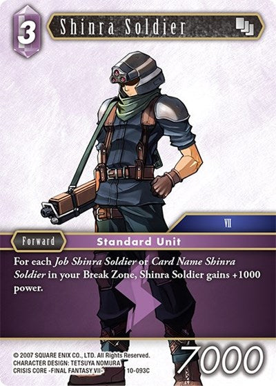 Shinra Soldier 10-093C