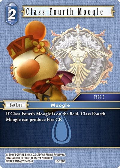 Class Fourth Moogle 10-121C