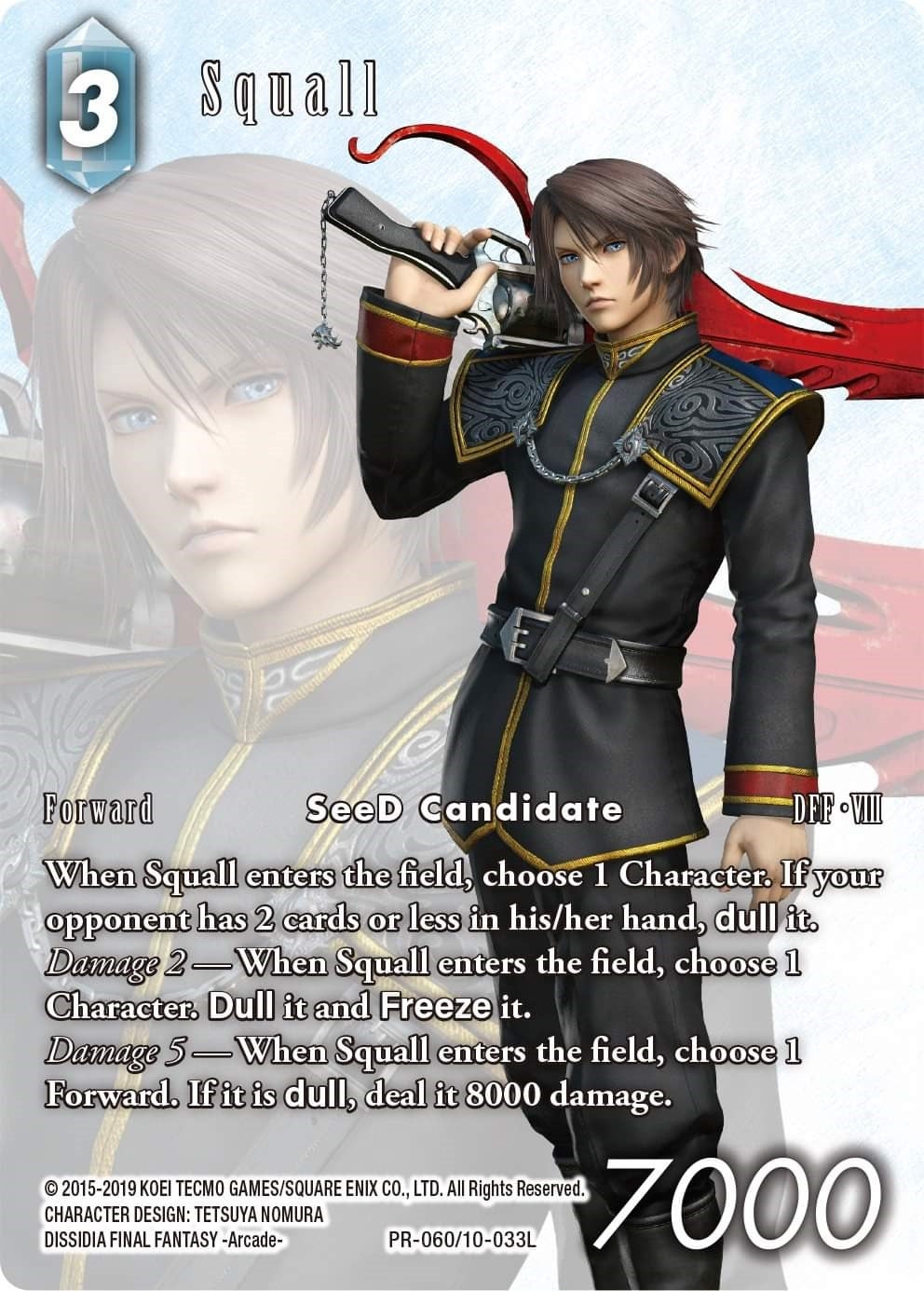 Image for Squall (PR-060/10-033L) (FF: Promo Cards) (PR) - Final Fantasy TCG