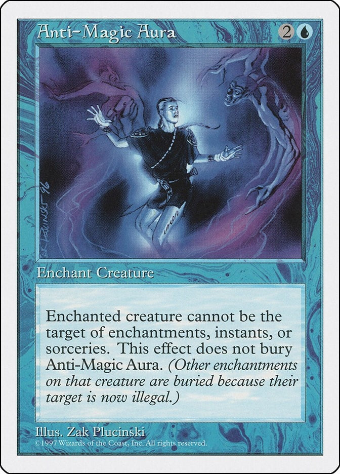 Image for Anti-Magic Aura (Fifth Edition) (5ED) - Magic: The Gathering