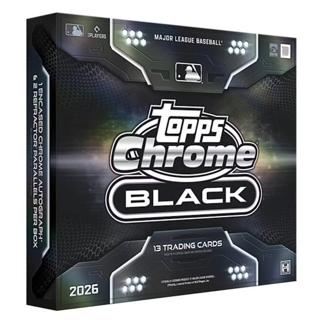 Topps 2026 Baseball Chrome Black