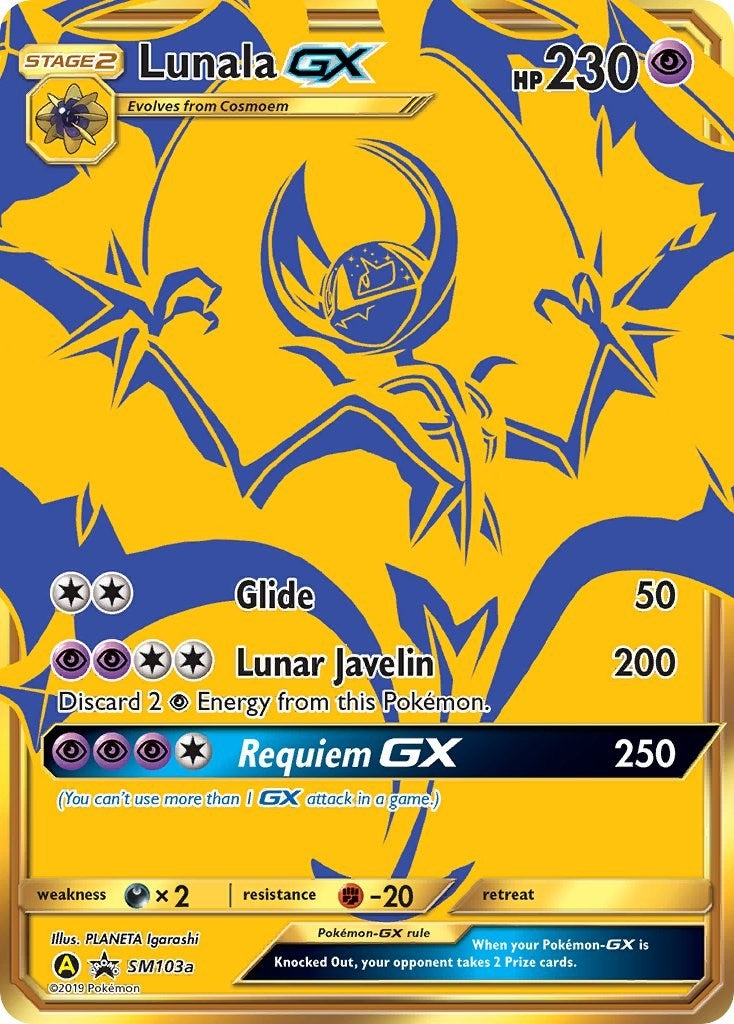Image for Lunala GX - SM103a (SM103a) (SM Promos) - Pokemon