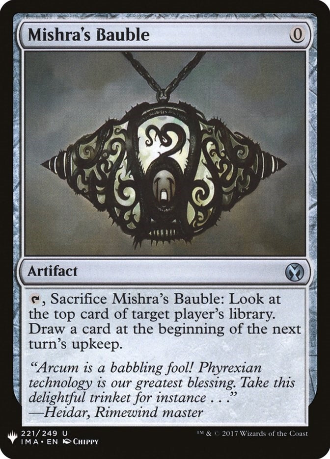 Mishra's Bauble (221) (The List Reprints)