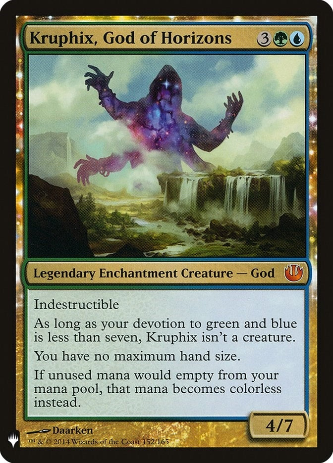Image for Kruphix, God of Horizons (152) (LIST) - Magic: The Gathering