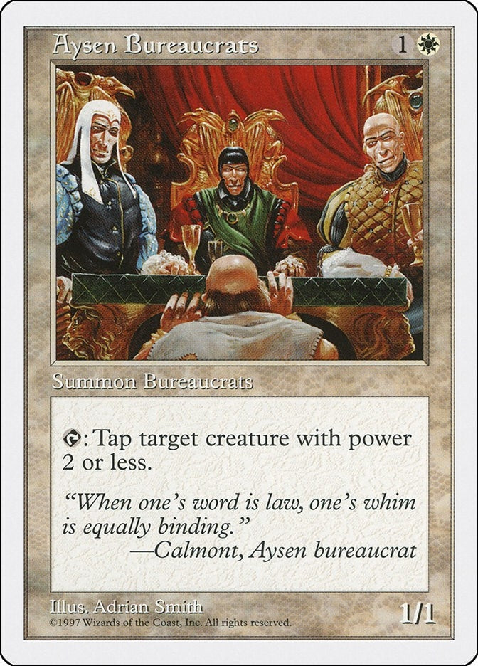 Image for Aysen Bureaucrats (Fifth Edition) (5ED) - Magic: The Gathering