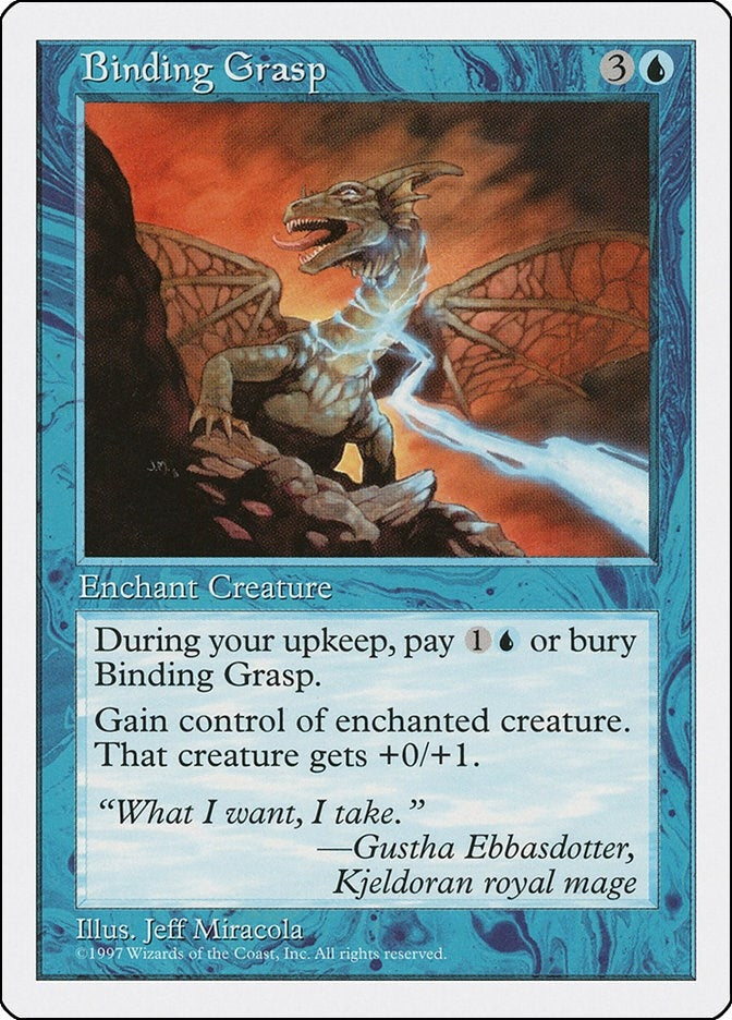 Image for Binding Grasp (Fifth Edition) (5ED) - Magic: The Gathering