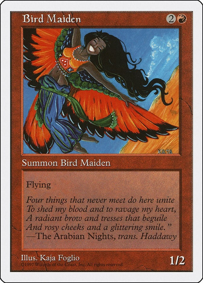 Image for Bird Maiden (Fifth Edition) (5ED) - Magic: The Gathering