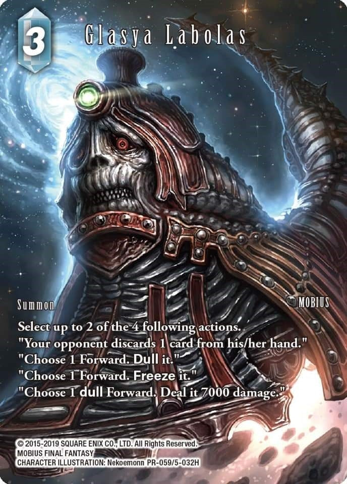 Image for Glasya Labolas (P-059/5-032H) (FF: Promo Cards) (PR) - Final Fantasy TCG