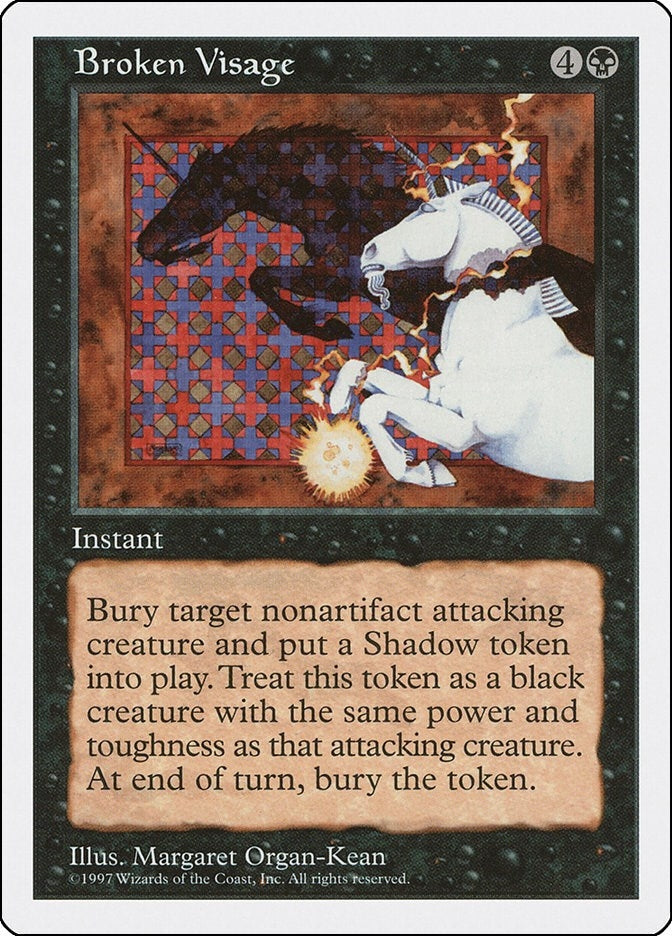 Image for Broken Visage (Fifth Edition) (5ED) - Magic: The Gathering
