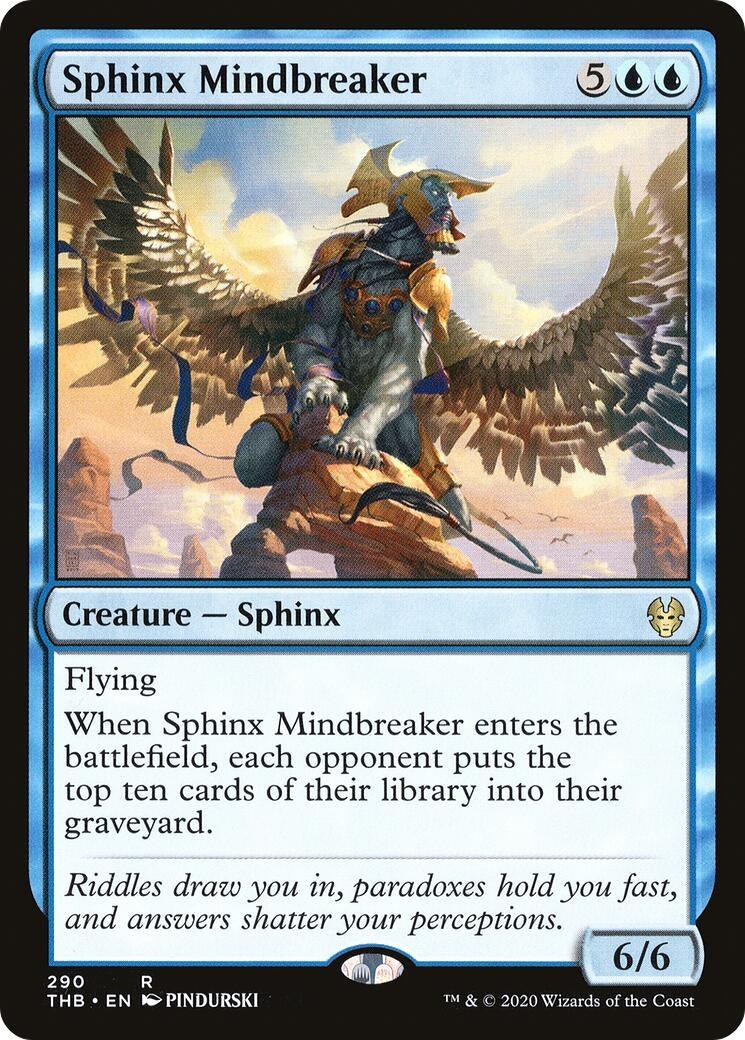 Sphinx Mindbreaker (290) (Theros Beyond Death)