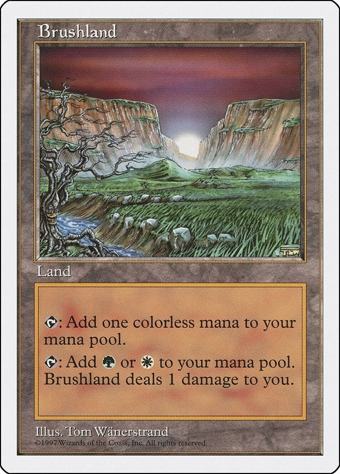 Image for Brushland (Fifth Edition) (5ED) - Magic: The Gathering