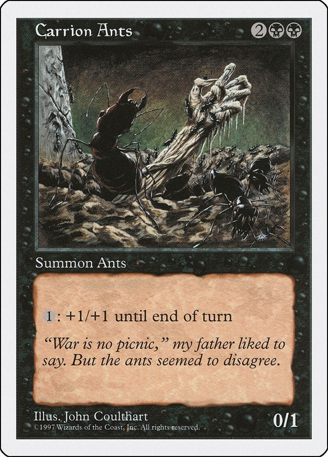 Image for Carrion Ants (Fifth Edition) (5ED) - Magic: The Gathering