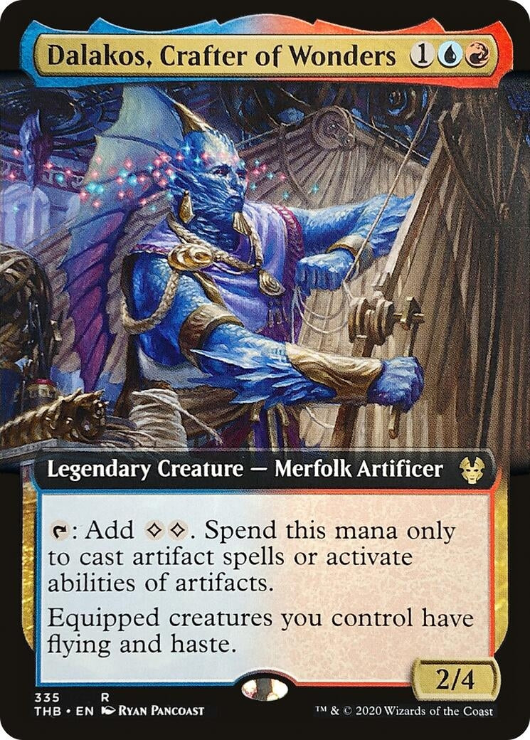 Dalakos, Crafter of Wonders (Extended Art) (335) (Theros Beyond Death)