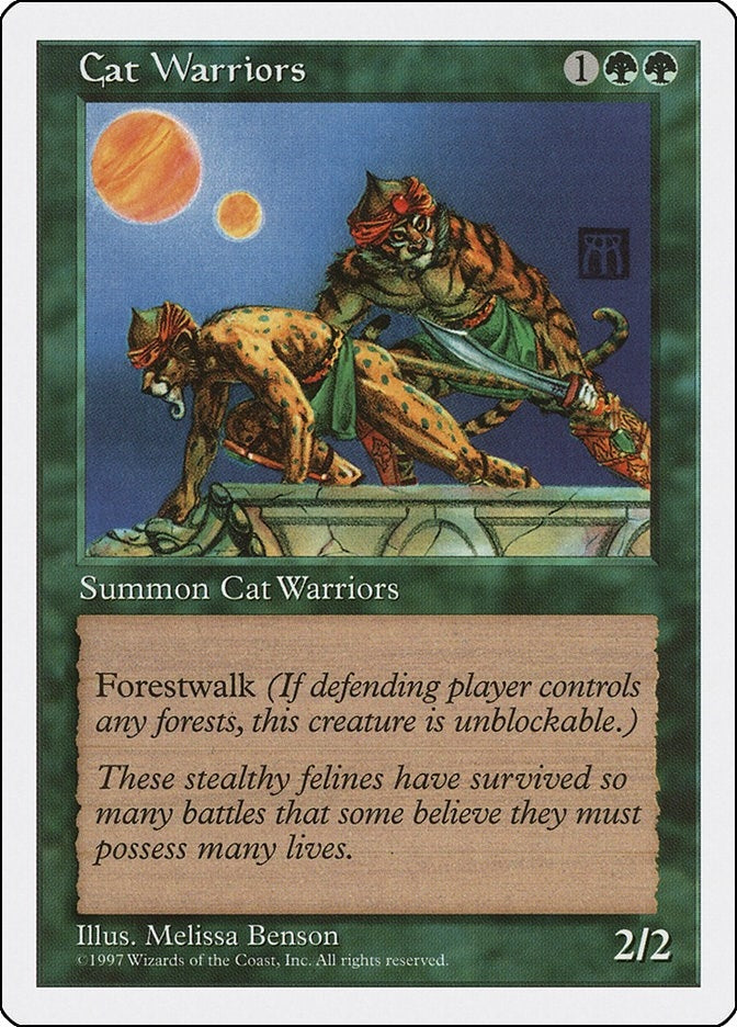 Image for Cat Warriors (Fifth Edition) (5ED) - Magic: The Gathering