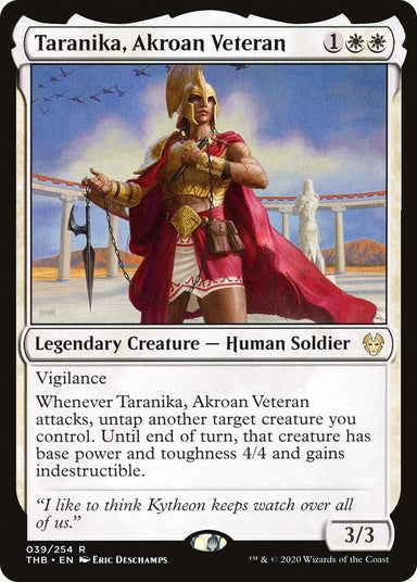 Image for Taranika, Akroan Veteran (39) (THB) - Magic: The Gathering