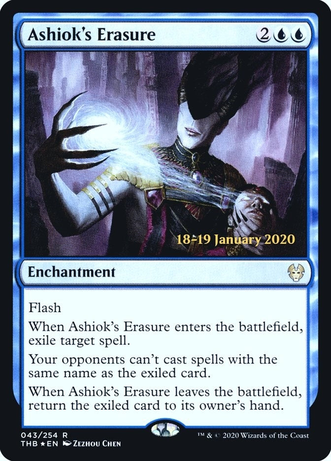 Image for Ashiok's Erasure (43) (Prerelease Cards) (PRE) - Magic: The Gathering