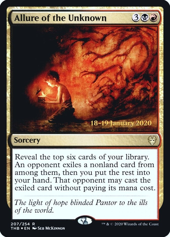 Image for Allure of the Unknown (207) (Prerelease Cards) (PRE) - Magic: The Gathering