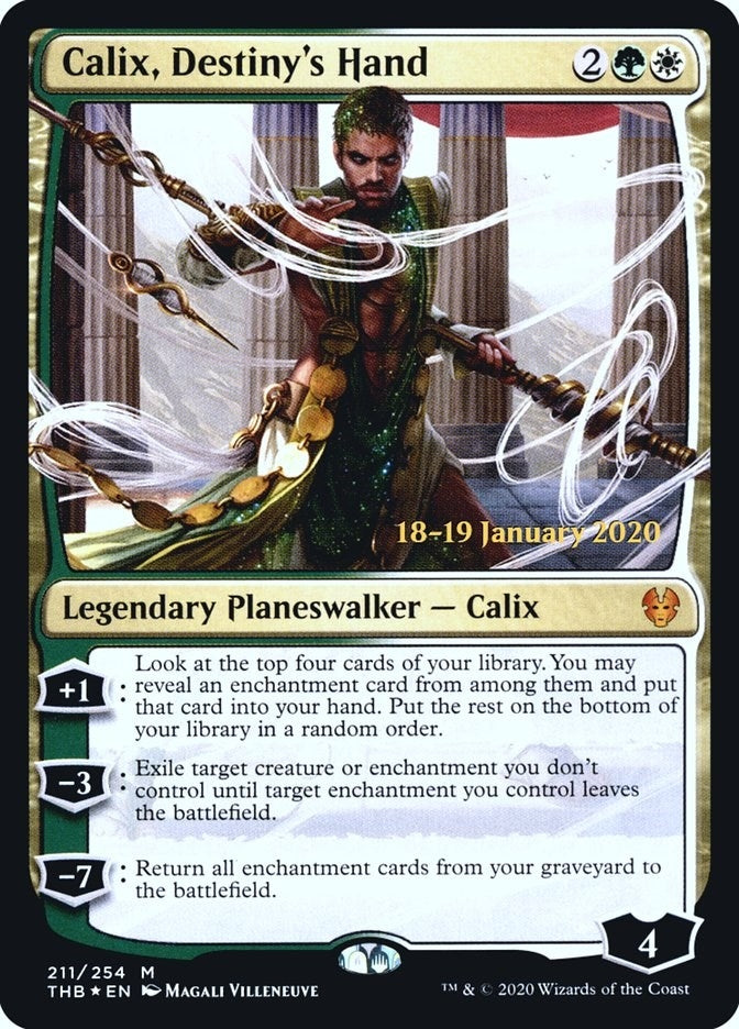 Image for Calix, Destiny's Hand (211) (Prerelease Cards) (PRE) - Magic: The Gathering