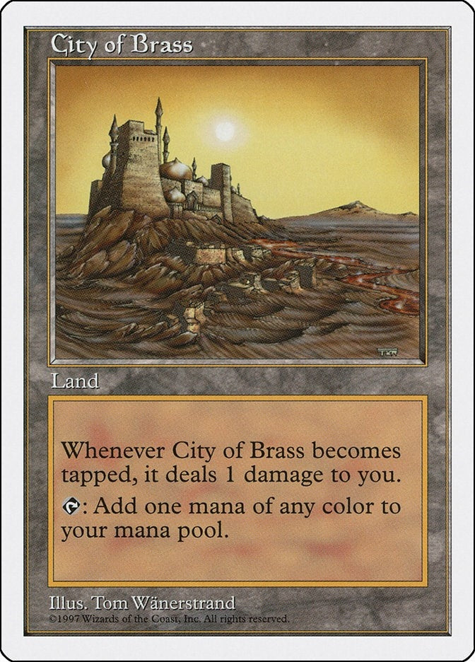 Image for City of Brass (Fifth Edition) (5ED) - Magic: The Gathering
