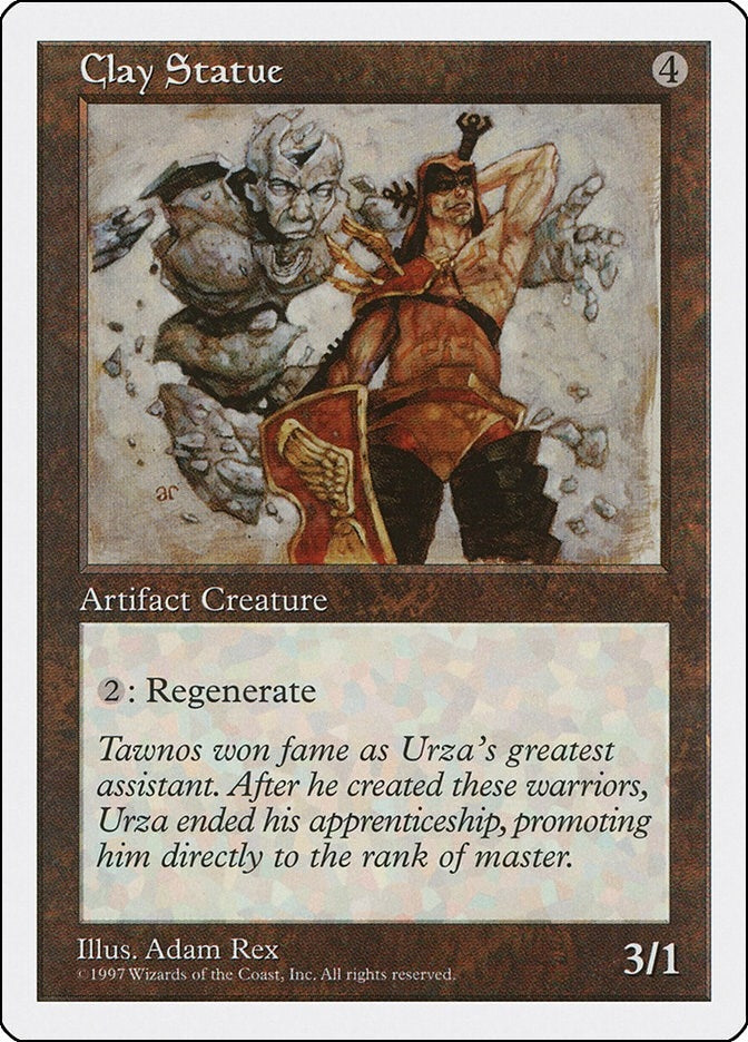 Image for Clay Statue (Fifth Edition) (5ED) - Magic: The Gathering