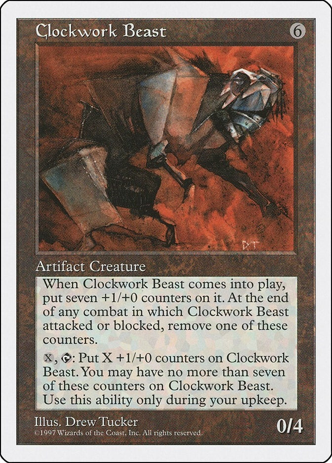 Image for Clockwork Beast (Fifth Edition) (5ED) - Magic: The Gathering