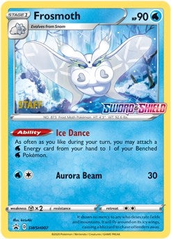 Image for Frosmoth - SWSH007 (Prerelease) [Staff] (SWSH007) (SWSH: Sword & Shield Promo Cards) - Pokemon