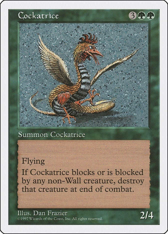 Image for Cockatrice (Fifth Edition) (5ED) - Magic: The Gathering