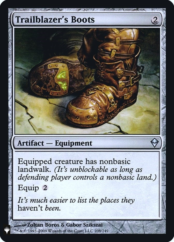 Trailblazer's Boots (ZEN) (208) (The List Reprints)
