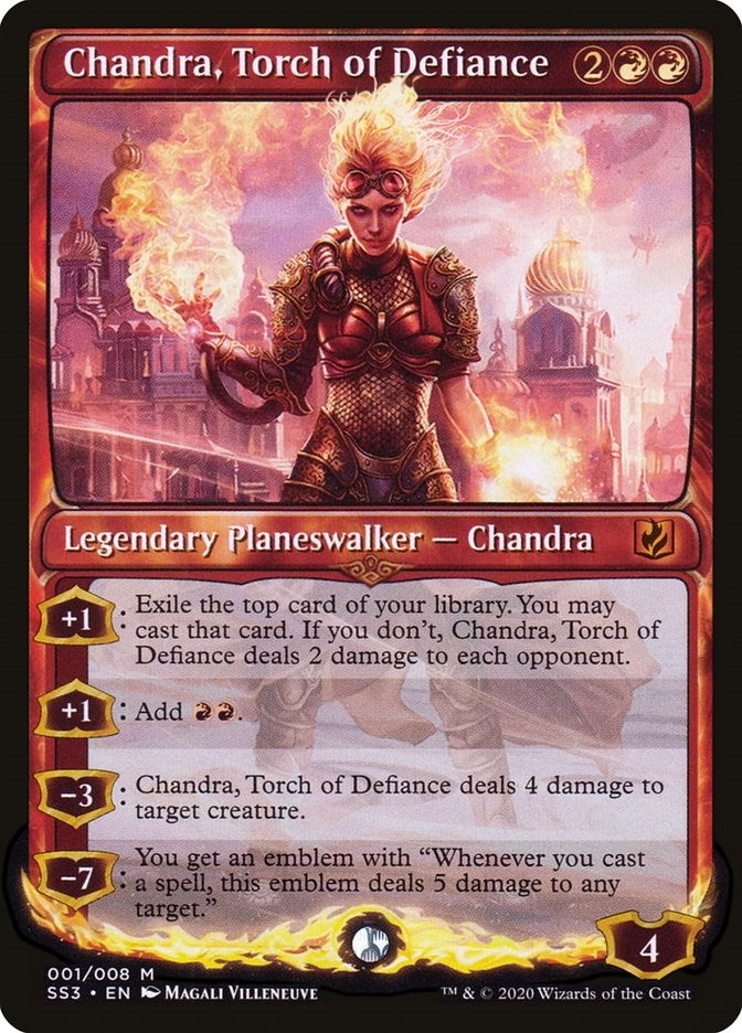Image for Chandra, Torch of Defiance (1) (SS3) - Magic: The Gathering