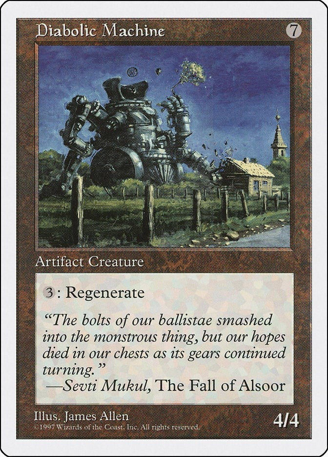 Image for Diabolic Machine (Fifth Edition) (5ED) - Magic: The Gathering