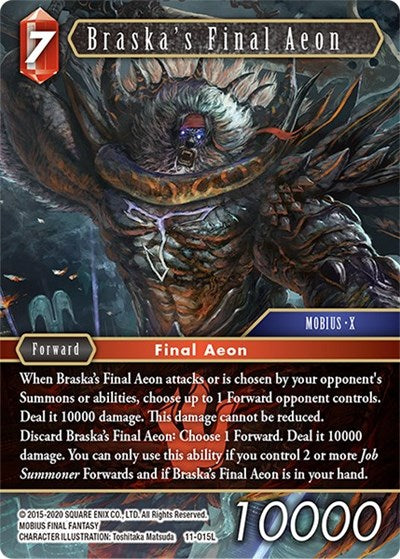 Braskas Final Aeon 11-015L