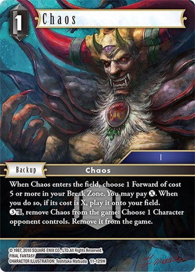 Chaos 11-129H