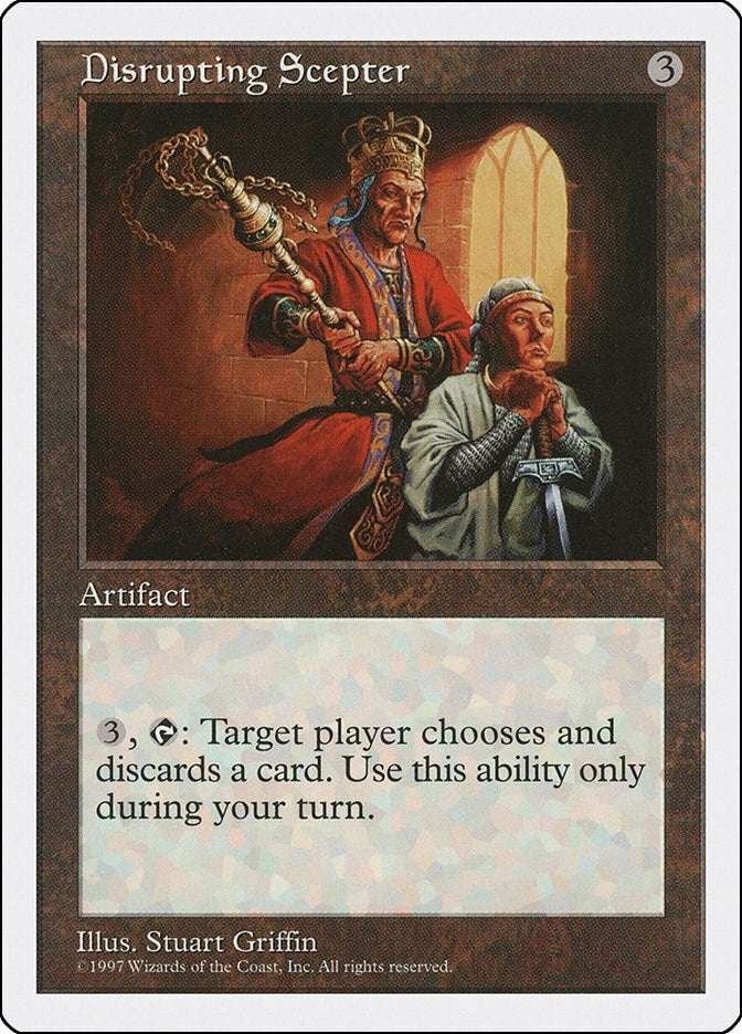 Image for Disrupting Scepter (Fifth Edition) (5ED) - Magic: The Gathering