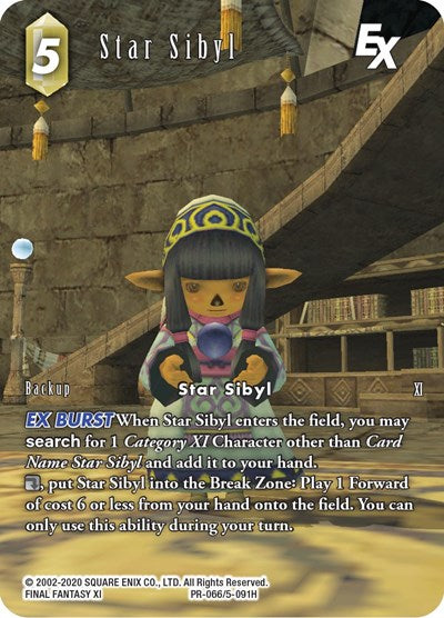PR-066/5-091H - Star Sibyl EX