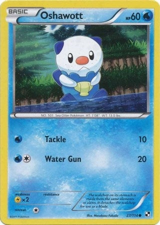 Image for Oshawott - 27/114 (Cosmos Holo) (027/114) (Alternate Art Promos) (PR) - Pokemon