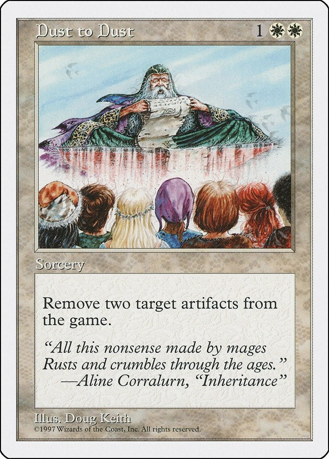 Image for Dust to Dust (Fifth Edition) (5ED) - Magic: The Gathering