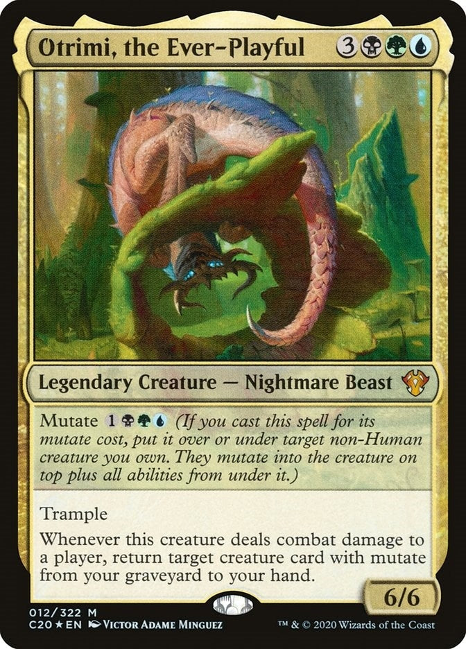 Image for Otrimi, the Ever-Playful (12) (Commander 2020) (C20) - Magic: The Gathering